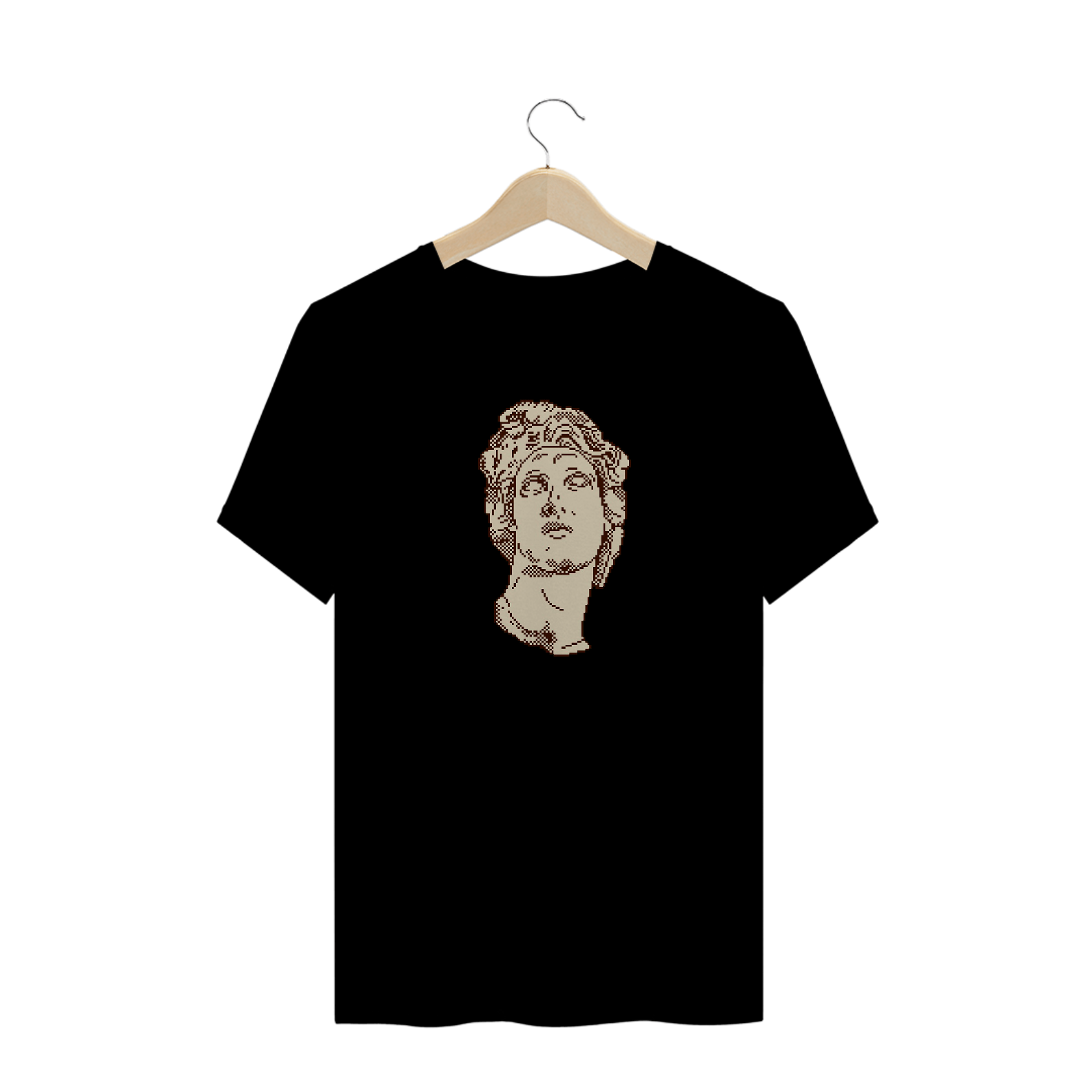 T-Shirt Pixel Greek Statue