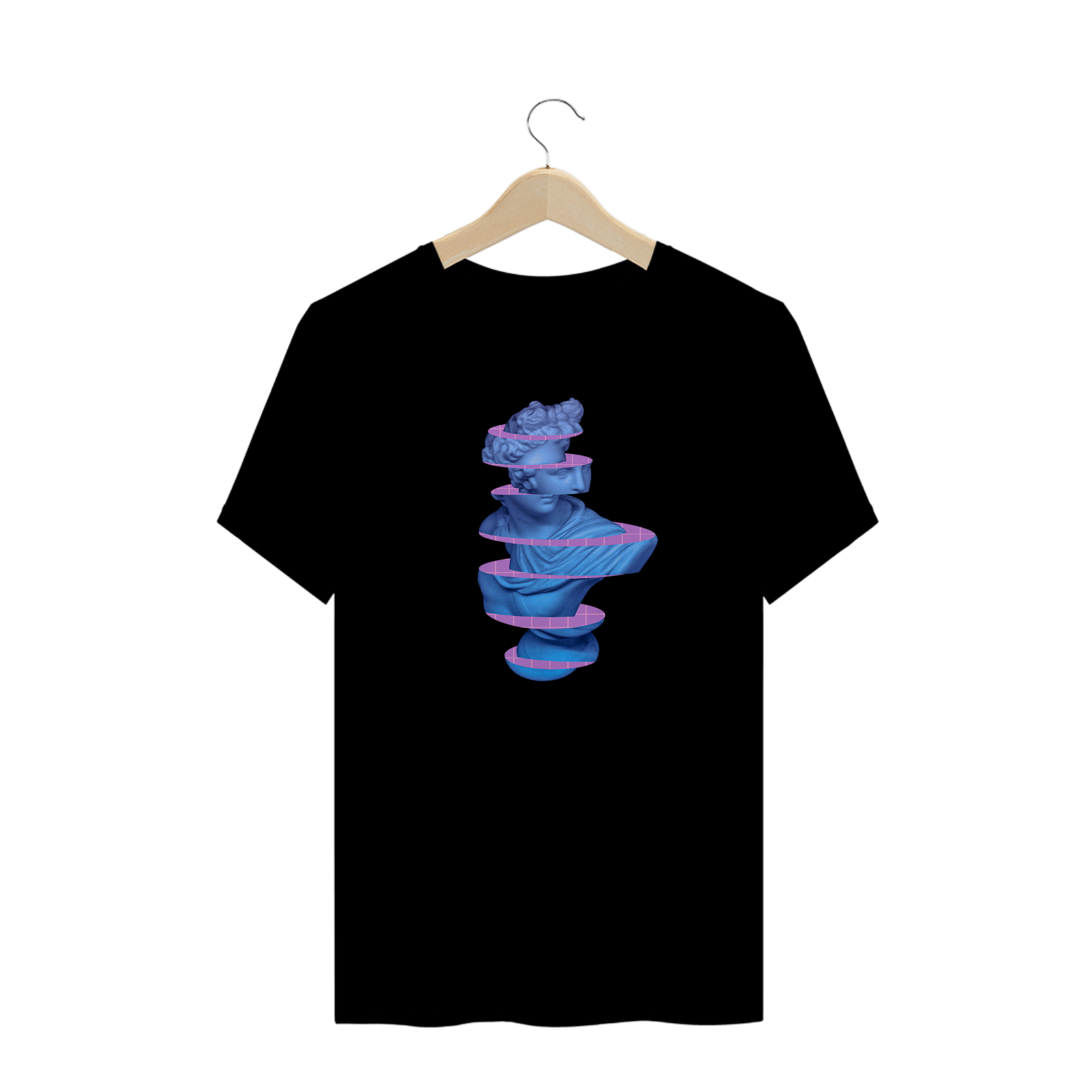 T-Shirt Greek Statue Vaporwave