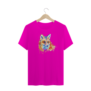 Nome do produto T-Shirt Raposa Colorida