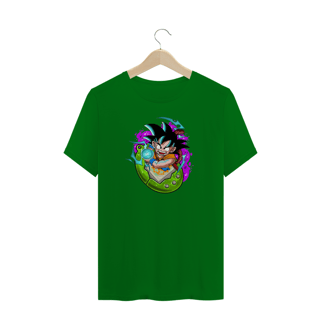 Nome do produto T-Shirt Goku Kid Kamehameha