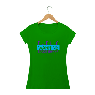 Nome do produto Baby Long Public Warning Explicit Behavior