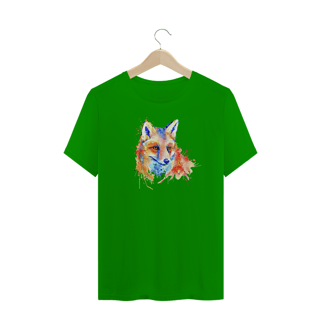 Nome do produto T-Shirt Raposa Colorida