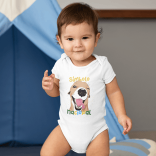 Nome do produtoBody Bebê Vira-lata Caramelo Símbolo Nacional