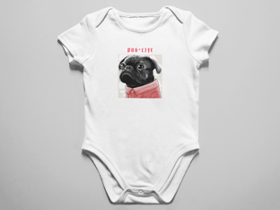 Nome do produtoBody bebê Pug Life