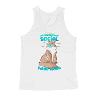 Nome do produtoRegata Masculina Gato Distanciamento Social
