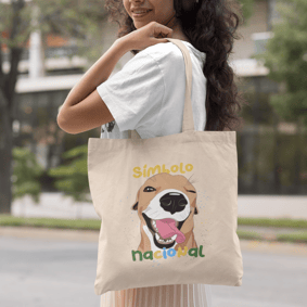 Ecobag Vira-lata Caramelo Símbolo Nacional