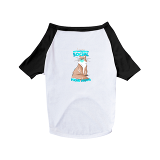 Roupa para Cachorro Distanciamento Social