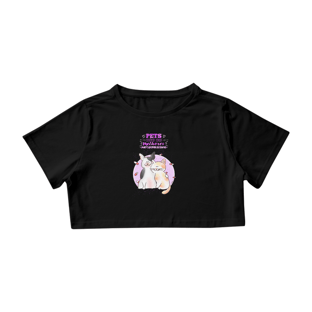 Nome do produtoCamisa Cropped Pets São os Melhores Antidepressivos