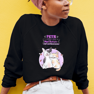 Moletom Fechado Unissex Pets São os Melhores Antidepressivos