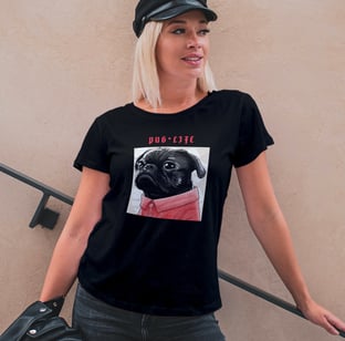 Nome do produtoCamiseta Feminina Pug Life