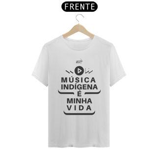 Nome do produto Música indígena é minha vida Colors T-Shirt