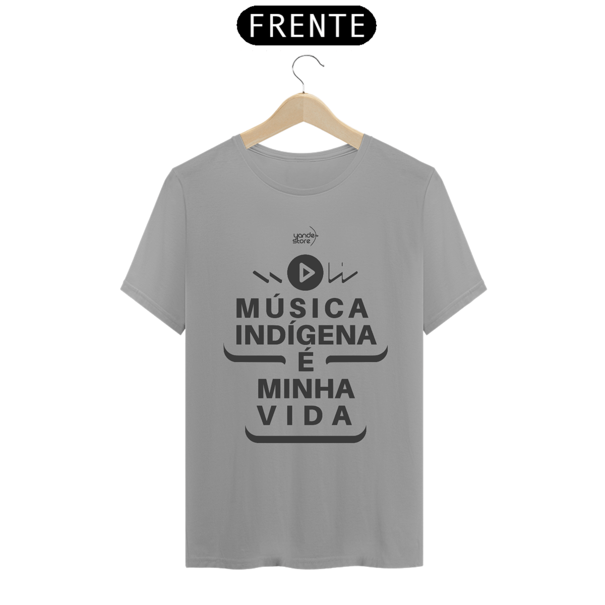 Nome do produto: Música indígena é minha vida Colors T-Shirt