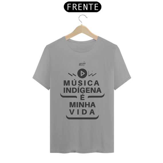 Música indígena é minha vida Colors T-Shirt