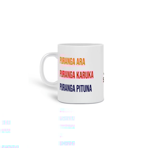 Caneca Ato revolucionário é dar bom dia em Tupi