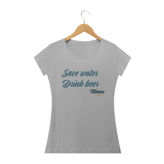 Camiseta Thomas Baby Long Save Water