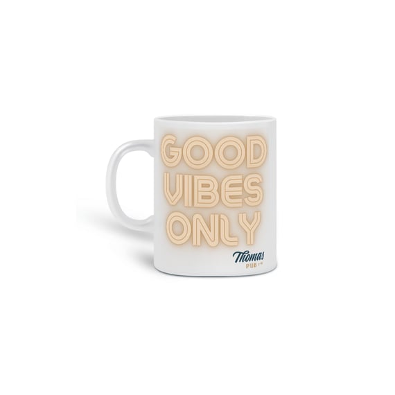 Caneca Thomas Café Good Vibes Destro