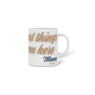 Nome do produto Caneca Thomas Café The Best Things Canhoto