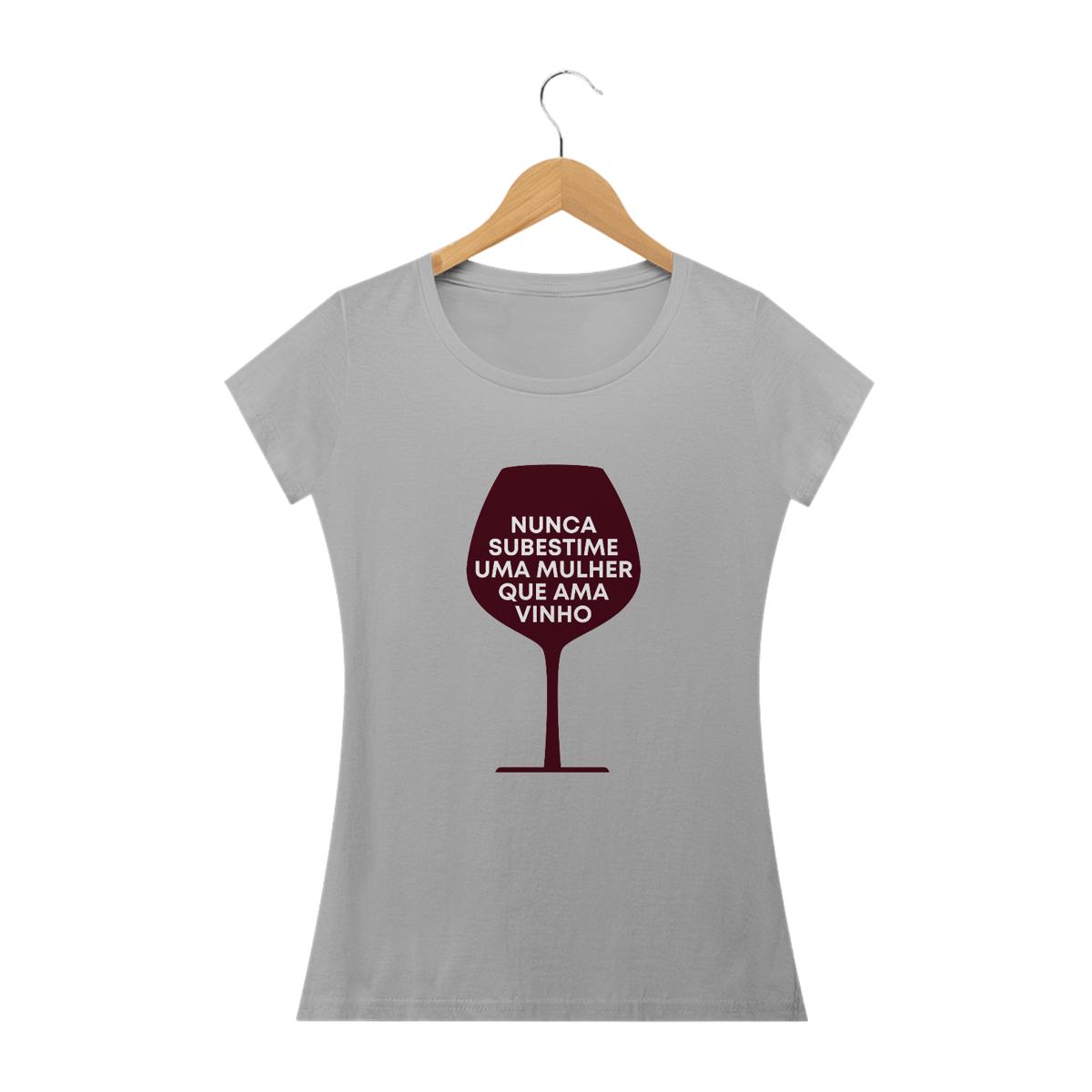 Nome do produto: CAMISA AMO VINHO