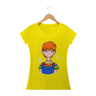 Nome do produto Camiseta Feminina Estampada, Artista: @divel._.arts