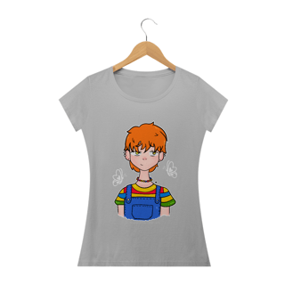 Nome do produto Camiseta Feminina Estampada, Artista: @divel._.arts