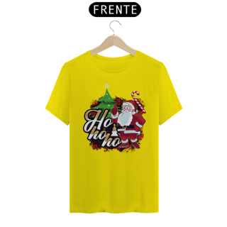Nome do produto Camiseta Natal Papai Noel Ho Ho Ho