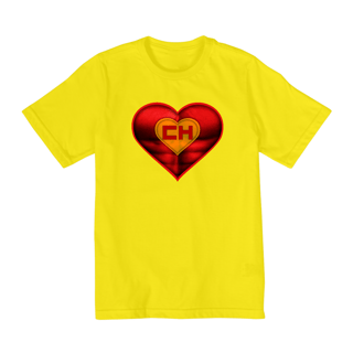Nome do produto Camiseta Infantil (2 a 8) Coração de Herói Chapolin