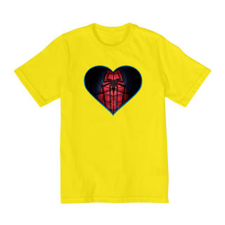 Nome do produto Camiseta Infantil (2 a 8) Coração de Herói Homem Aranha v1