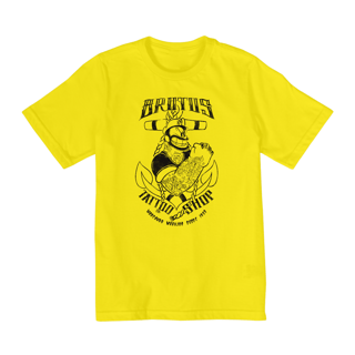 Nome do produto Camiseta Infantil (10 a 14) Popeye Brutus Tattoo Shop