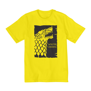 Nome do produto Camiseta Infantil (2 a 8) Game of Thrones Winter is Coming