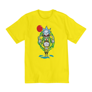 Nome do produto Camiseta Infantil (10 a 14) Rick and Morty Pennywise