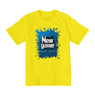 Nome do produto Camiseta Infantil (2 a 8) New Game Start