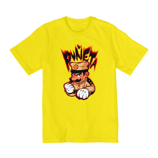 Nome do produto Camiseta Infantil (2 a 8) Mario Bros Punheta