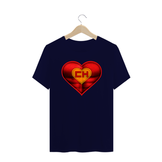 Nome do produto Camiseta Plus Size Coração de Herói Chapolin