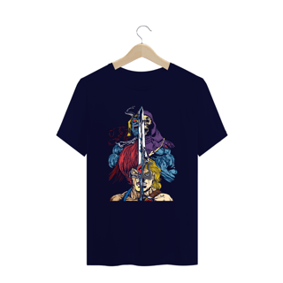 Nome do produto Camiseta Plus Size Thundercats e He-Man