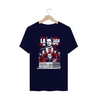 Nome do produto Camiseta Plus Size La Casa de Papel Bank