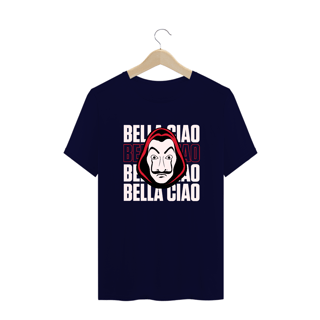 Nome do produto Camiseta Plus Size La Casa de Papel Bella Ciao