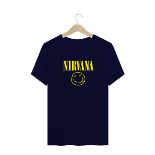 Nome do produto Camiseta Plus Size Nirvana Smile
