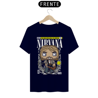 Nome do produto Camiseta Nirvana Kurt Cobain Funko Pop