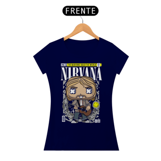 Nome do produto Baby Look Nirvana Kurt Cobain Funko