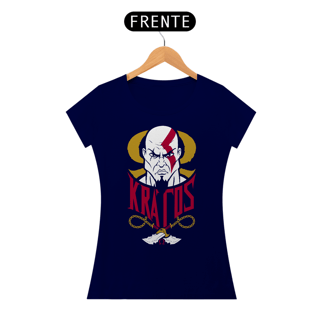 Nome do produto Baby Look God of War kratos Face