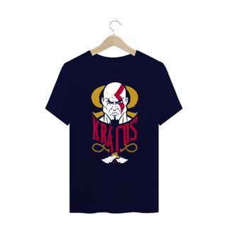 Nome do produto Camiseta Plus Size God of War kratos Face