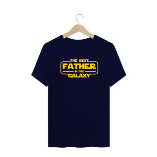 Nome do produto Camiseta Plus Size Geek The Best Father in Galaxy