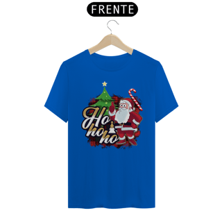 Nome do produto Camiseta Natal Papai Noel Ho Ho Ho