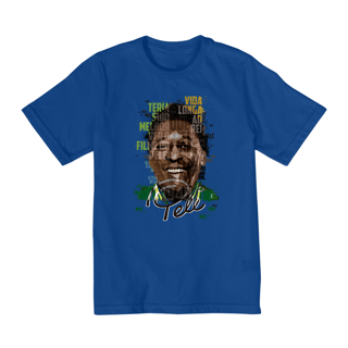 Nome do produto Camiseta Infantil (2 a 8) Pelé Eterno do Chaves