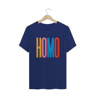 Nome do produto Camiseta Plus Size Homo Pride Homosexual LGBTQ