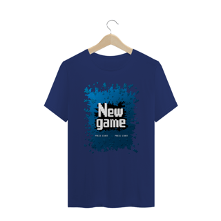 Nome do produto Camiseta Plus Size New Game Start