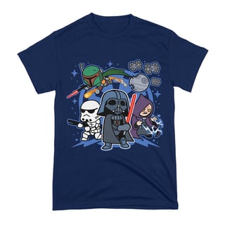 Nome do produto Camiseta Darth Vader and Friends