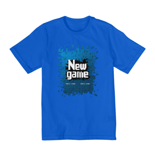 Nome do produto Camiseta Infantil (2 a 8) New Game Start
