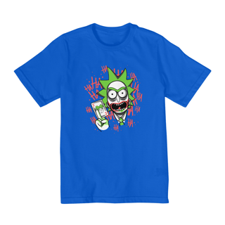 Nome do produto Camiseta Infantil (2 a 8) Rick and Morty The Joker