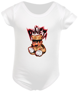 Nome do produto Body Infantil Mario Bros Punheta